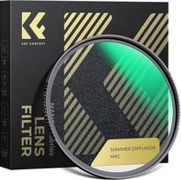 K&F CONCEPT Shimmer Diffusion 1 filtras 67 mm optinis stiklas su 28x nano danga vaizdo įrašams / portretinėms nuotraukoms (Nano-Xcel)