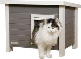 Kačių namelis "Eco Plastic Outdoor Cat House