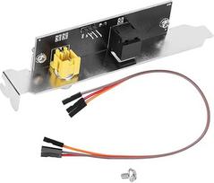 Kadimendium SPDIF OutPlate kabelio laikiklis Didelės varžos motininės plokštės laikiklis Skaitmeninio garso išvesties galinės plokštės kabelis Pramoninis įrenginys ASUS/GIGABYTE/MSI motininei plokštei