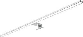 kalb | 80 cm LED vonios kambario veidrodinė lempa Veidrodinė lempa 230 V neutrali balta sidabrinė pilka