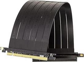 KALEA-INFORMATIQUE Riser Expansion Mat for PCI Express x16 Connection to PCIe x16 Connector with PCIe 3.0 Compatible, Shielded, Flexible Tablecloths. Bendras ilgis 30 cm