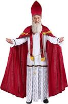 Kalėdų Senelio kostiumas vyrams (suaugusiems) – 5 dalių „Bishop“ Kalėdų Senelio kostiumo rinkinys Kalėdoms