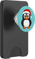 Kalėdų Senelio pingvinas „PopSockets PopWallet“ su „MagSafe“