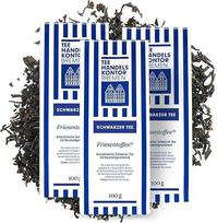 Karamelinė juodoji arbata su grietinėle palaidai | Aukščiausios kokybės ištirpinta karamelinė arbata | Friesian Toffee | Palaidos juodosios arbatos 3 x 100 g | Iš geriausių arbatos sodų | TEE HANDELSKONTOR BREMEN