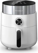 Karšto oro keptuvė be aliejaus, 2,5 l talpos, 1200 W, laikmatis, reguliuojama 80-200 °C, neprideganti danga RADF31225W RADIOLA