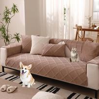 Karštu audiniu dengtas aksominis sofos užvalkalas, kampinė L formos sofa, 1, 2, 3, 4 vietų, vienspalvis sofos užvalkalas, minkštas sofos apklotas, neslystantis sofos apsauginis užvalkalas, skalbiamas sofos užvalkalas, sofos apsauga nuo kačių ir šunų, chak