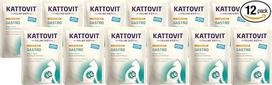 Kattovit Feline Diet Gastro 12 x 85 g vištienos ir ryžių | Katėms, turinčioms virškinimo problemų | Mažai riebalų ir lengvai virškinamas | Šlapias maistas