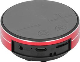 Kaulų laidumo garsiakalbis, nešiojamas belaidis „Bluetooth“ garsiakalbis, stereo muzikos grotuvas su prisisiurbiančiu pagrindu, 800 mAh ličio baterija, skirtas namams, lauke, kelionėms (raudonas)