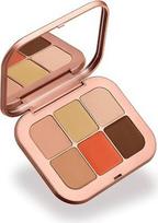 KIKO Milano „Golden Oasis All Over Face Palette 02“ – veido makiažo paletė su korektoriumi, toniniu kremu, bronzatoriumi ir skaistalais