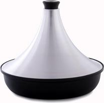 KITCHEN MOVE BAT-BI3812002 „Tagine“ puodas su nelimpančia danga, aliuminis, „Marrakech“, tinka indukcinėms viryklėms, skersmuo 35 cm