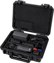 KIWIFOTOS „Osmo Pocket 3“ dėklas, kietas dėklas, skirtas „DJI Osmo Pocket 3 Creator Combo“ priedams, vandeniui atsparus „Pocket 3“ laikymo dėklas, kompaktiškas fotoaparato dėklas su 2 „MicroSD“ kortelių laikikliais
