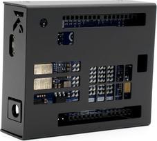 KKSB metalinis korpusas, skirtas „Arduino UNO R4“ – suderinamas su „UNO R4 WiFi“ ir „Minima“ – smėliuotas aliuminis