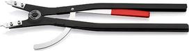 KNIPEX išorinių žiedų fiksatorių replės 46 10 A5 | Tinka velenų išoriniams žiedams, juodos spalvos, padengtos milteliniu dažu, 560 mm