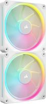 Kompiuterio aušinimas – „Corsair“ – CO-9051032-Ww – Pradedančiųjų rinkinys su dviem „iCue Link LX140 RGB“ ventiliatoriais, baltos spalvos