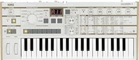 Korg – MICROKorgS – 37 klavišų analoginis modeliavimo sintezatorius su vokoderiu – baltas