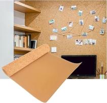 Korko ritinys, lipnios, be rėmelių plytelės, skirtos skelbimų lentoms, sienų dekoravimui, namų remonto darbams, 1,22 x 4,10 m (10 mm)