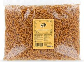 KoRo - Ekologiški avinžirniai Fusilli 2 kg - pagaminti iš 100% avinžirnių miltų - daug augalinių baltymų - veganiški