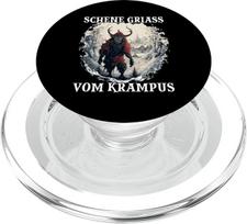 Krampus T | Krampus Kostüm | Dämonischer Weihnachtsmann PopSockets PopGrip für MagSafe