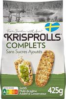 KRISPROLLS - Švediškos bandelės be cukraus, be palmių aliejaus, be priedų ir konservantų - 425g