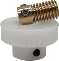 Krumpliaratinė pavara 1 vnt. 1:20 perdavimo santykis Sliekinė pavara 0,5 modulis 20 dantų Plastikinė sliekinė pavara 3 mm 4 mm 5 mm 6 mm kiaurymė Turbinos rato pavaros mechanizmas (6 mm kiaurymė)