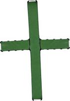 Kryžius iš putų, drėgnos putos, kryžiaus formos, skirtas atminimo ceremonijoms,
