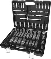 KS Tools 917.0082 1/4 colio + 3/8 colio + 1/2 colio raktų rinkinys, 82 vienetai, coliniai matmenys