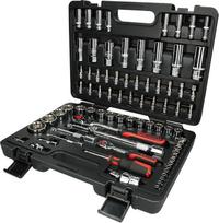 KS Tools 918.0678 1/4"+1/2" CHROMEplus raktų rinkinys, 78 vnt.