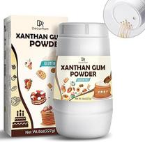 Ksantano dervos milteliai 227 g - glitimo neturinti veganinė ksantano dervos rišamoji medžiaga kepimui ir virimui - gryna ksantano dervos stabilizavimo medžiaga, nereglamentuota GMO, skirta pyragams, ledams, padažams, sriuboms