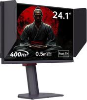 KTC 24,1 colio žaidimų monitorius, 400 Hz, greitasis TN ekranas, 1 ms, FHD, 1000:1 kontrastas, aukščio reguliuojamas stovas, HDMI ir DP jungtys, nuimamas apsauginis dangtelis nuo atspindžių, integruotas ausinių laikiklis, skirtas e. sportui