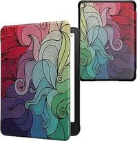 kwmobile Flip Case Compatible with Amazon Kindle Paperwhite (2024)/Colorsoft Case - eReader Case - Spalva Rožinė Rožinė Mėlyna Žalia