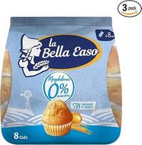 La Bella EASO Madeleines 0 % cukraus 232 g, 3 vnt.