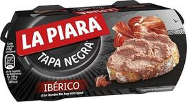 LA PIARA Iberijos kiaulienos kepenų pyragas „La Piara Tapa Negra“, 2 vnt. po 73 g, 6 vnt. pakuotė