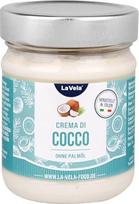 La Vela Crema di Cocco Itališkas kokosų kremas iš Sicilijos Egzotiškas duonos ir desertų kremas be palmių aliejaus (190 g, kokosų)