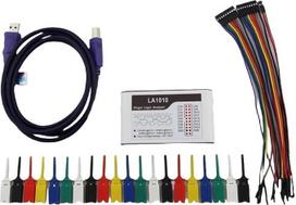 LA1010 16 kanalų 100 MHz loginis analizatorius su USB jungtimi