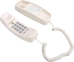 Laidinis fiksuotojo ryšio telefonas, senovinis telefonas senjorams, retro fiksuotojo ryšio telefonas, tvirtinamas prie sienos namuose, viešbutyje, biure, banke, skambučių centre ir kt. Garsumo valdymo funkcijos