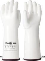 LANON 38 cm skysto silikono karščiui atsparios grilio pirštinės, pirštinės puodui, kepimo pirštinės, pirštinės orkaitei, kepimui ant grotelių, kepimui, kepimui, kepimui, neslystančios, atsparios vandeniui, baltos, M/8