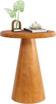 LAPTAIN Mažas medinis šoninis staliukas Rustic Drinks Table for Small Space Living Room Bedroom Balcony 16 Inch