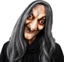 Latekso raganos kaukė, Helovino raganos kaukė suaugusiems, Helovino kaukės, karnavalo vakarėlio kostiumas, cosplay