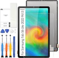 LCD ekranas, skirtas "Samsung Galaxy Tab S6 Lite 2022 P613", skaitmeninimo ekrano keitimo rinkinys SM-P613 SM-P619, ekrano skydelio surinkimo rinkinys (juodas, 10,4 colio)