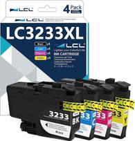 LCL LC3233XL rašalo kasetės, skirtos spausdintuvams LC-3233, LC3233 XL, LC3233BK, LC-3233BK (KCMY)