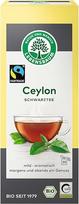 Lebensbaum Ceylon, 20 maišelių x 2 g švelnaus aromato juodoji arbata, harmoninga Šri Lankos kalnų juodoji arbata, 100 % ekologiška