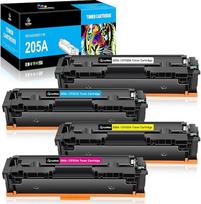 LeciRoba 205A - HP 205 A toneris, skirtas HP CF530A CF531A CF532A CF533A , Color Laserjet Pro MFP M180 M180n M180n M180nw M180fw M181 M181n M181fw M154A M154NW spausdintuvui (4 vnt.) 11