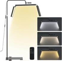 LED grindų lempa, blakstienų lempa, 36 colių grindų lempa gyvenamasis kambarys, pusmėnulio šviesa blakstienų priauginimui, veidui, tatuiruotei, nagams, makiažui