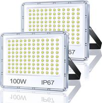 LED lauko prožektorius, 100 W, 10 000 LM, ypač ryškus LED prožektorius