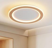 LED lubų šviestuvas, 30 cm skersmens, apvalus lubų šviestuvas, reguliuojamo apšvietimo, modernus, itin plonas, lubų šviestuvas su nuotolinio valdymo pulteliu, skirtas svetainei, miegamajam, vaikų kambariui, biurui, virtuvei, baltas