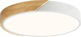 LED lubų šviestuvas, lubų šviestuvas 40 cm apvalus medinis, modernus baltas lubų šviestuvas, 36 W 4000 K lubų šviestuvas, skirtas svetainei, miegamajam, biurui, virtuvei, prieškambariui, vaikų kambariui
