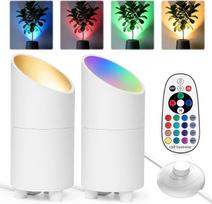 LED RGB „Plugin Uplight Spot“ 7 W grindinis prožektorius su nuotolinio valdymo pultu