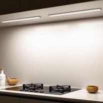 LED spintelių apšvietimas su judesio jutikliu, 41 cm, 2800 mAh, montuojamas po spintele, virtuvinis LED apšvietimas, įkraunamas, reguliuojamo ryškumo šaltos baltos spalvos spintelių apšvietimas, šviesos juosta, naktinė lemputė virtuvei, spintai, spintelei