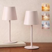LED stalo lempų belaidis rinkinys (2 vnt.) – skirtas naudoti lauke ir patalpose