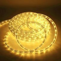 LED šviesos diodų vamzdis, "Fairy Lights" šviesos juosta, 36 LED / metras, vamzdis, skirtas naudoti patalpose ir lauke, IP65, 8 m, šiltai balta